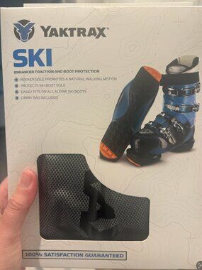 Yaktrax Ski boot cover size M